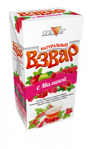 Узвар с Малиной Компот без сахара100 гр Узвар с Малиной Компот без сахара100 гр