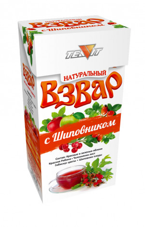Узвар с Шиповником Компот без сахара 100 гр. Узвар с Шиповником Компот без сахара 100 гр.